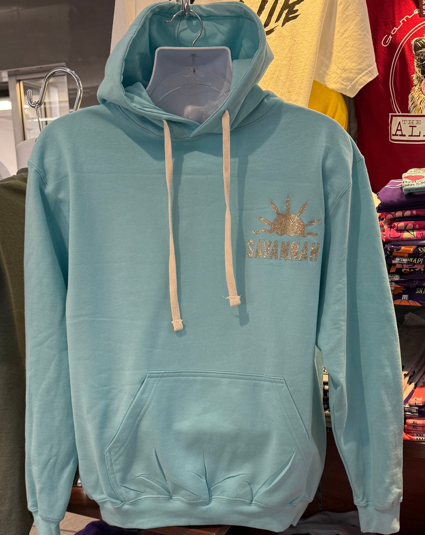 Savannah Hostess City Fleece Sweatshirt (Mint Hoody)