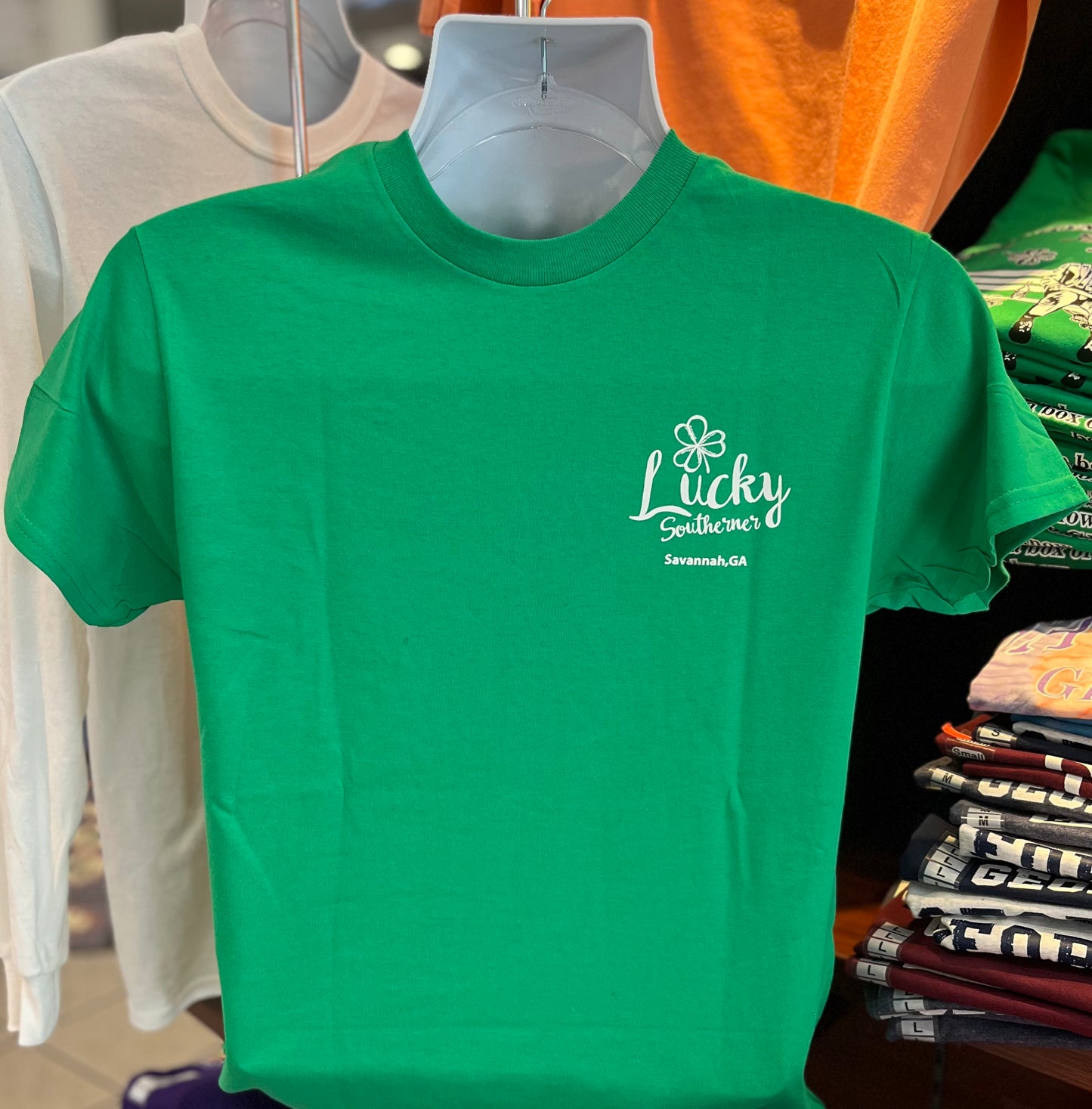 St. Patrick’s Day “Lucky Southerner” Short Sleeve (Green)