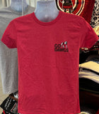 Georgia Bulldogs T-shirt - “Go Dawgs” (Short Sleeve Heather Red)