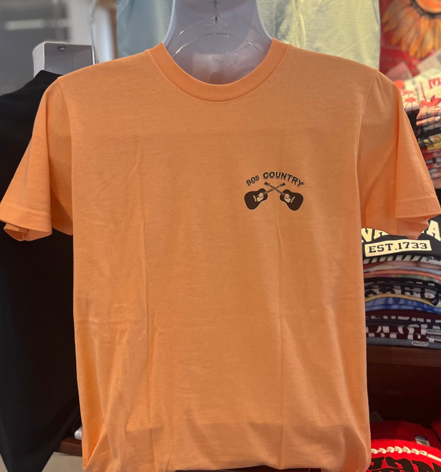 90s Country Short Sleeve Tee (Melon)