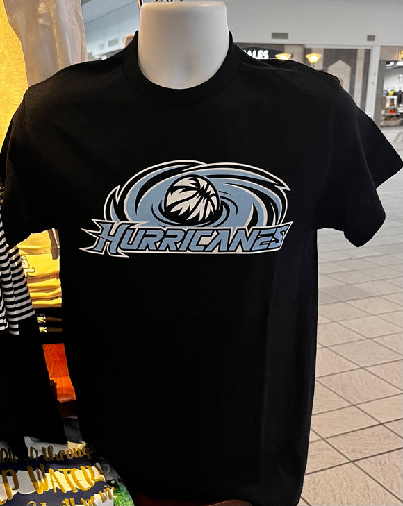 Savannah Hurricanes Basketball Short Sleeve T-shirt (Black)