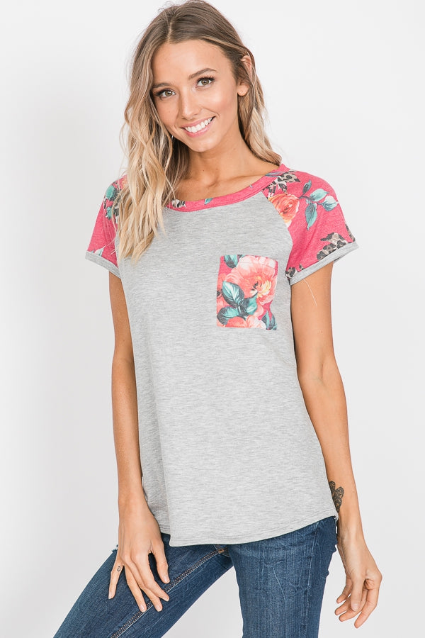 TSS Floral Accents Top