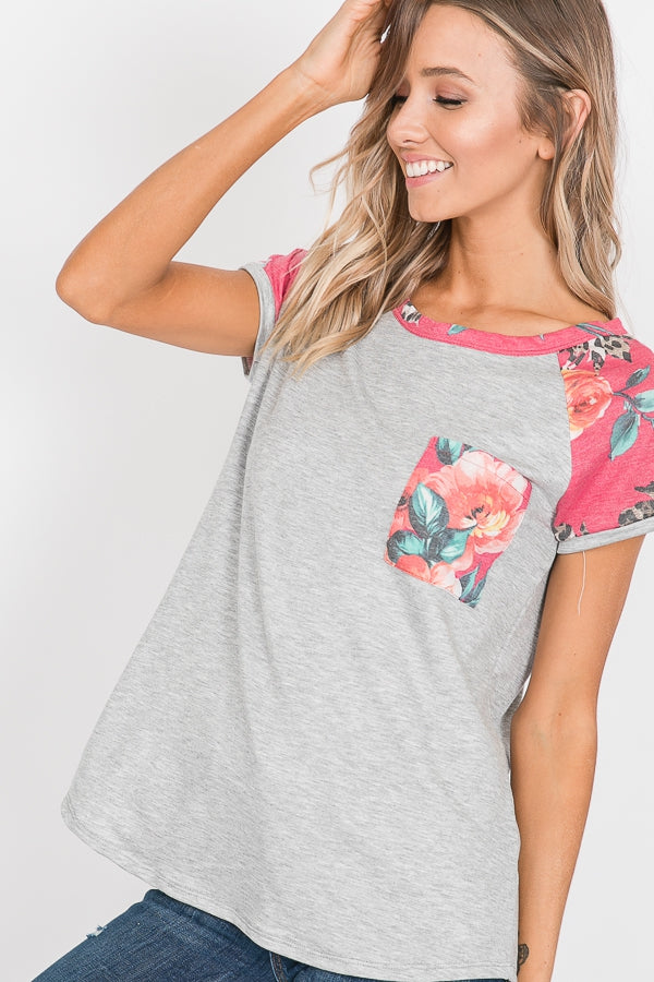 TSS Floral Accents Top