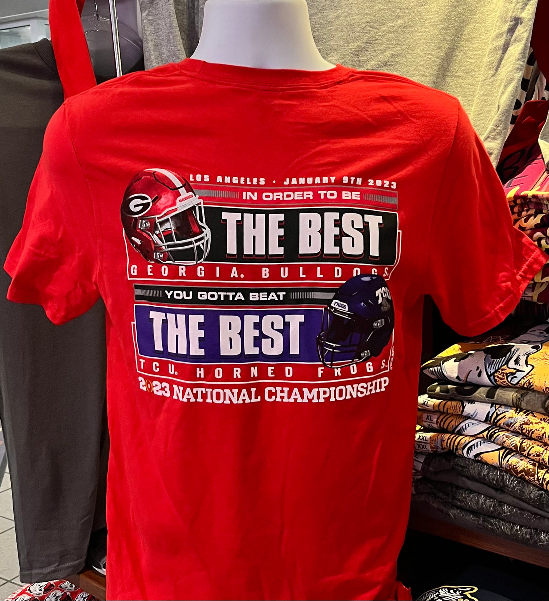 UGA 2023 National Championship Shirt Winners Georgia Bulldogs