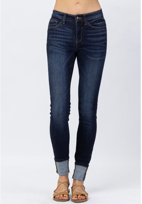 Judy Blue Cuffed Skinny
