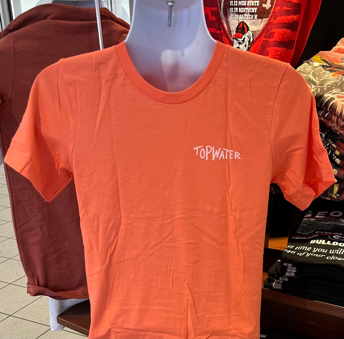 Topwater Dock Sunset (Coral)