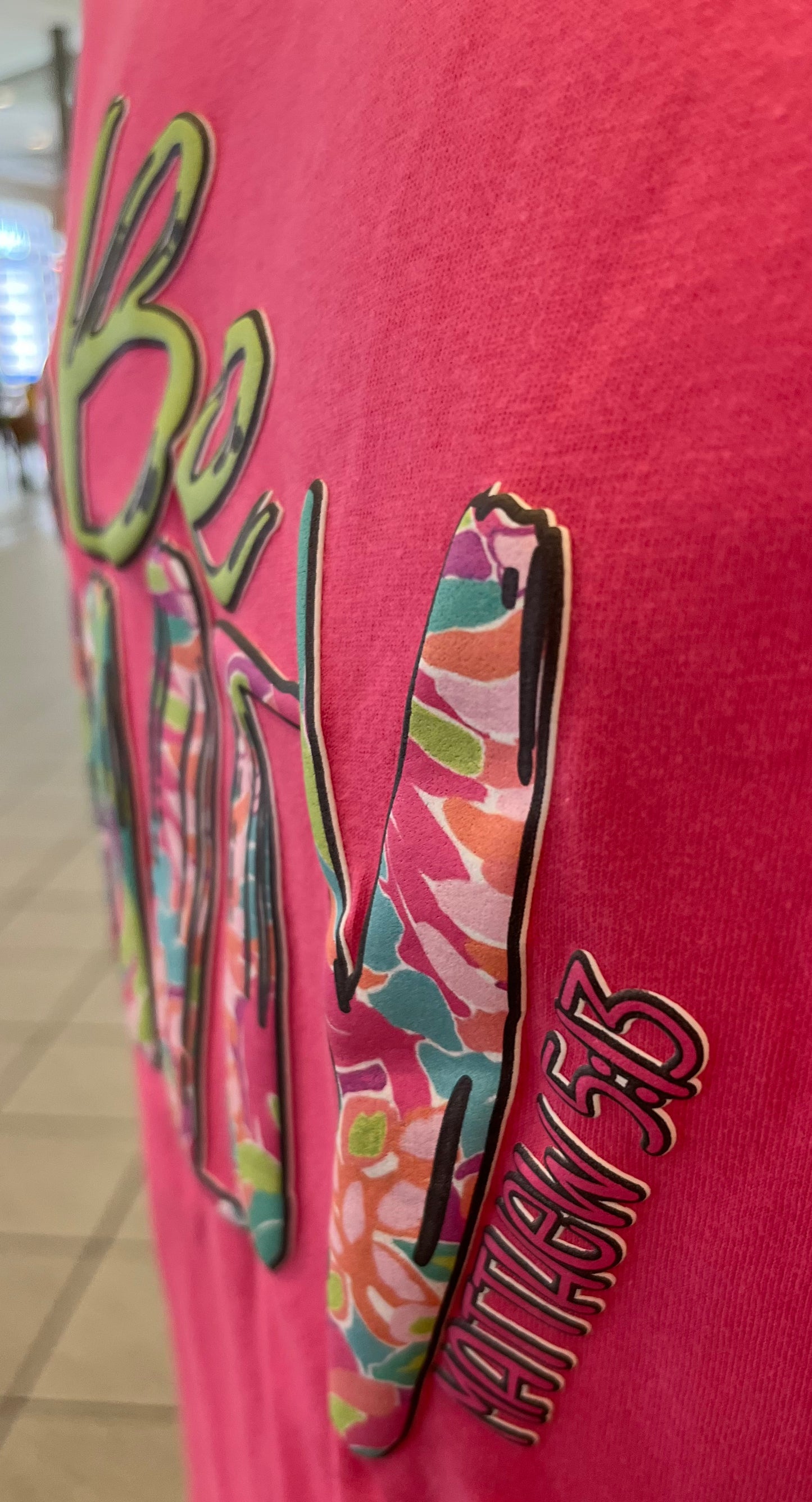 Matthew 5:13 “Be Salty” Short Sleeve (Hot Pink)