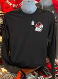 Georgia Bulldogs T-shirt - “UGA”  (Long Sleeve Black)
