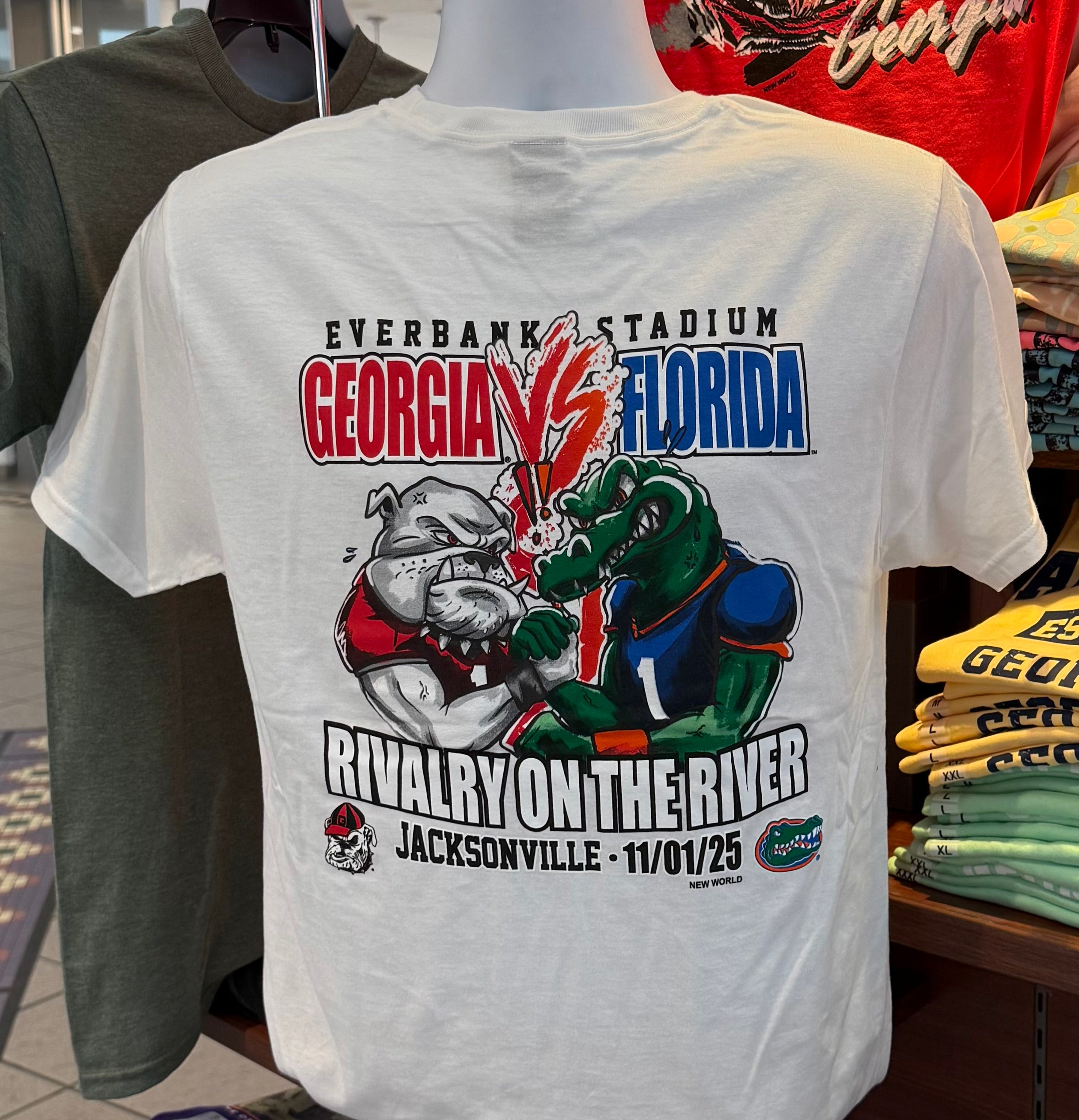 Georgia Bulldogs T-shirt - “2025 Georgia vs Florida Game Day
