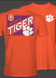 Clemson Tigers “Born a Tiger” Short Sleeve Tee (Orange)