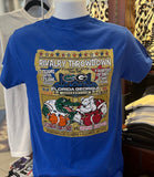 University of Florida T-shirt - “UGA v FLORIDA - Rivalry Throwdown” (Short Sleeve Royal Blue