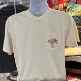 Alabama Crimson Tide T-Shirt - “Alabama Stadium and Big Al” (Comfort Colors Pocket Short Sleeve Ivory)