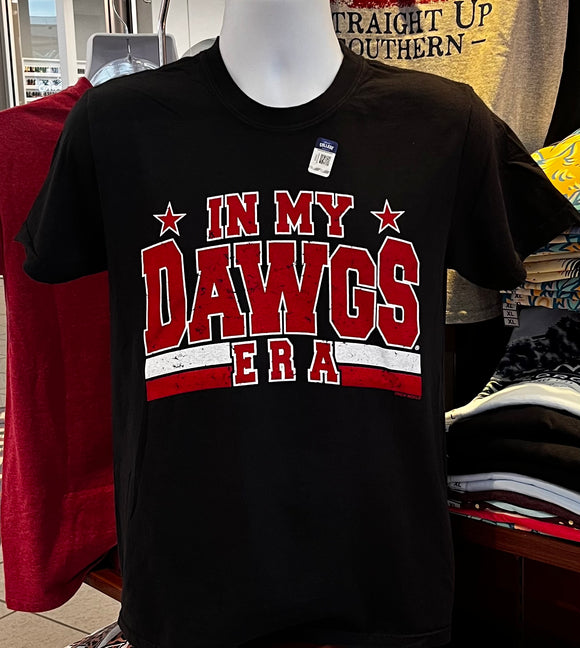 Georgia Bulldogs T-shirt - “In My Dawgs Era” (Short Sleeve Black)