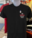 Georgia Bulldogs T-shirt - “UGA X: QUE (Comfort Colors Short Sleeve Black)
