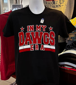Georgia Bulldogs T-shirt - “In My Dawgs Era” (Comfort Colors Short Sleeve Black)