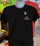 Georgia Bulldogs T-shirt - “Where the Dawgs Play” (Short Sleeve Black)