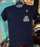 Georgia Southern T-Shirt - “The Great State of the Eagles” Short Sleeve Tee (Navy)