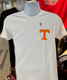 Tennesseee T-Shirt - Neyland Stadium “Home of the Volunteers” (Short Sleeve White)