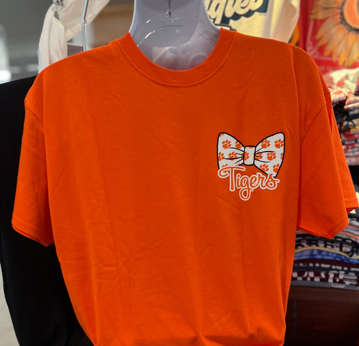 Tiger Pride Mason Jar Short Sleeve Tee (Orange)