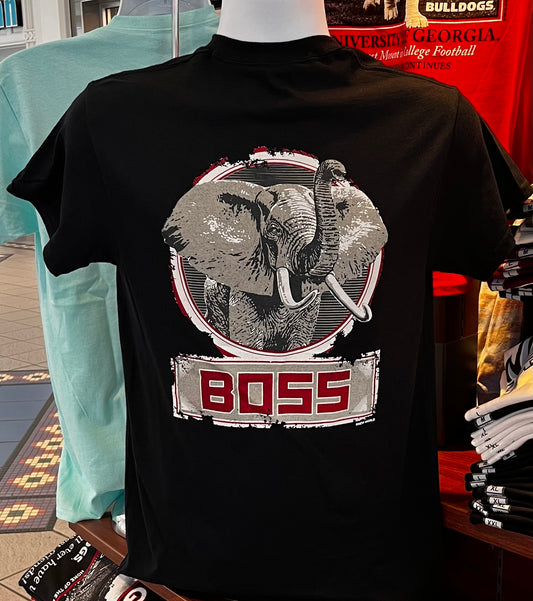 Alabama T-Shirt - “BOSS” (Short Sleeve Black)