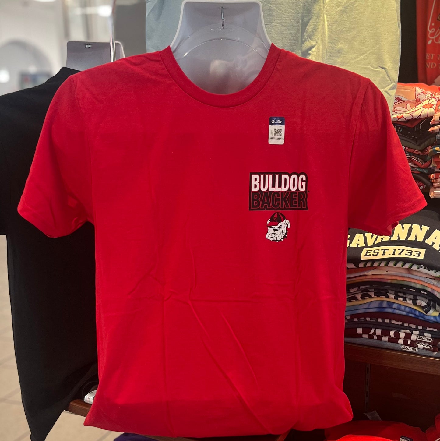 Georgia Bulldogs T-shirt - “Friends Don’t Let Friends Wear Orange” (Short Sleeve Red)