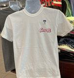 Georgia Bulldogs T-shirt - “Leopard Go Dawgs” (Short Sleeve White)