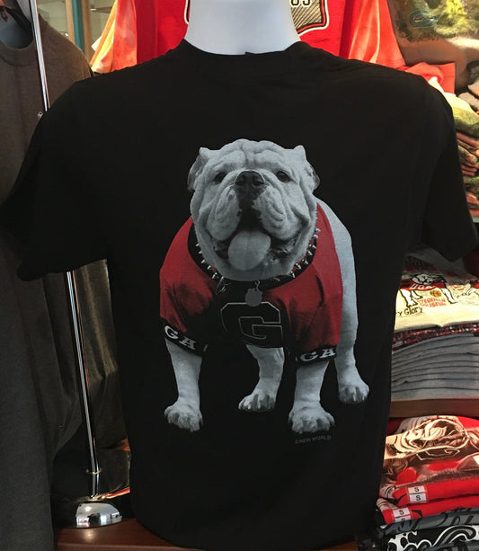 Georgia Bulldogs T-shirt - “Uga” (Short Sleeve Black)