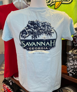 Savannah “Tree” Short Sleeve Tee (Chambray)
