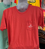 Lily Grace T-Shirt - “Sunshine on my mind” (Short Sleeve Coral)