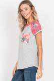 TSS Floral Accents Top