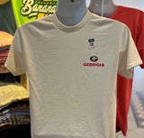 Georgia Bulldogs T-shirt - “Where the Dawgs Play” (Short Sleeve Natural)