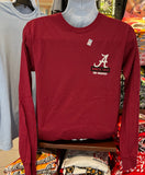 Alabama GOAT Long Sleeve Tee (Cardinal)