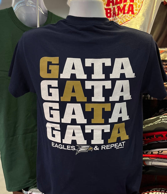 Georgia Southern “GATA” Short Sleeve Tee (Navy)