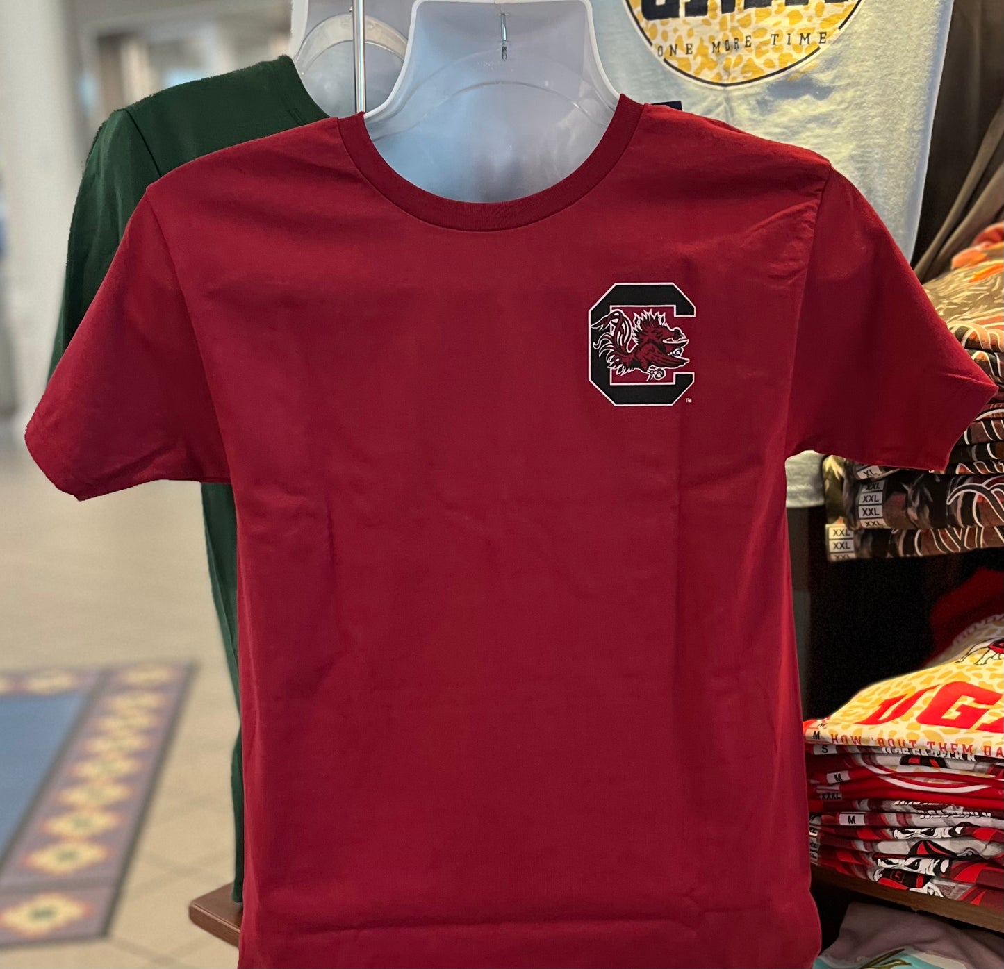 South Carolina Gamecocks “Born and Bred” Short Sleeve Tee (Garnet)