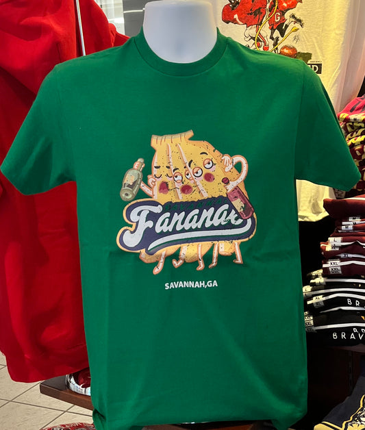 St. Patrick’s Day “Savannah Fananas”  Short Sleeve (Green)