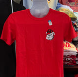 Georgia Bulldogs T-shirt - “Pride of Georgia” (Short Sleeve Red)