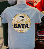 Georgia Southern  Animal Print “GATA” Short Sleeve Tee (Light blue)