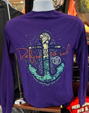 Refuse to Sink Long Sleeve Tee (Purple)