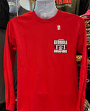 Georgia Bulldogs T-shirt SEC Champs Recap (Long Sleeve Red)