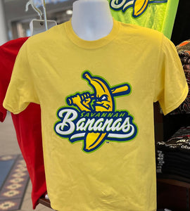 Savannah Bananas Short Sleeve T-shirt (Yellow)