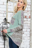 TSS Olive and Leopard Long Sleeve