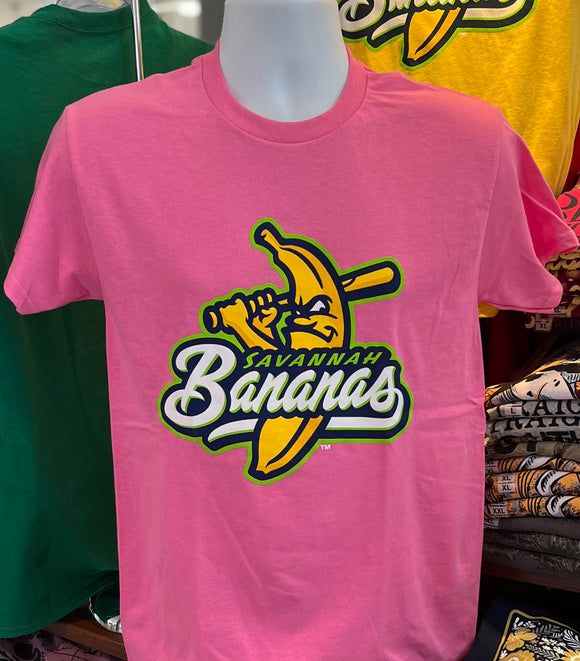 Savannah Bananas Short Sleeve T-shirt (Azalea)