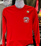 Georgia Bulldogs T-shirt - 2022 “The Perfect Season” Recap National Champs (Long Sleeve Red)